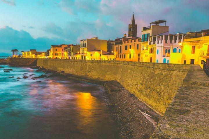 Panoramic Bastioni Sea View Daire Alghero Dış mekan fotoğraf