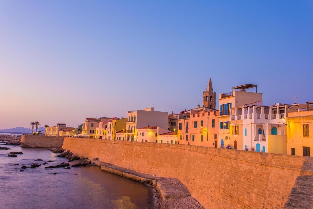 Panoramic Bastioni Sea View Daire Alghero Dış mekan fotoğraf