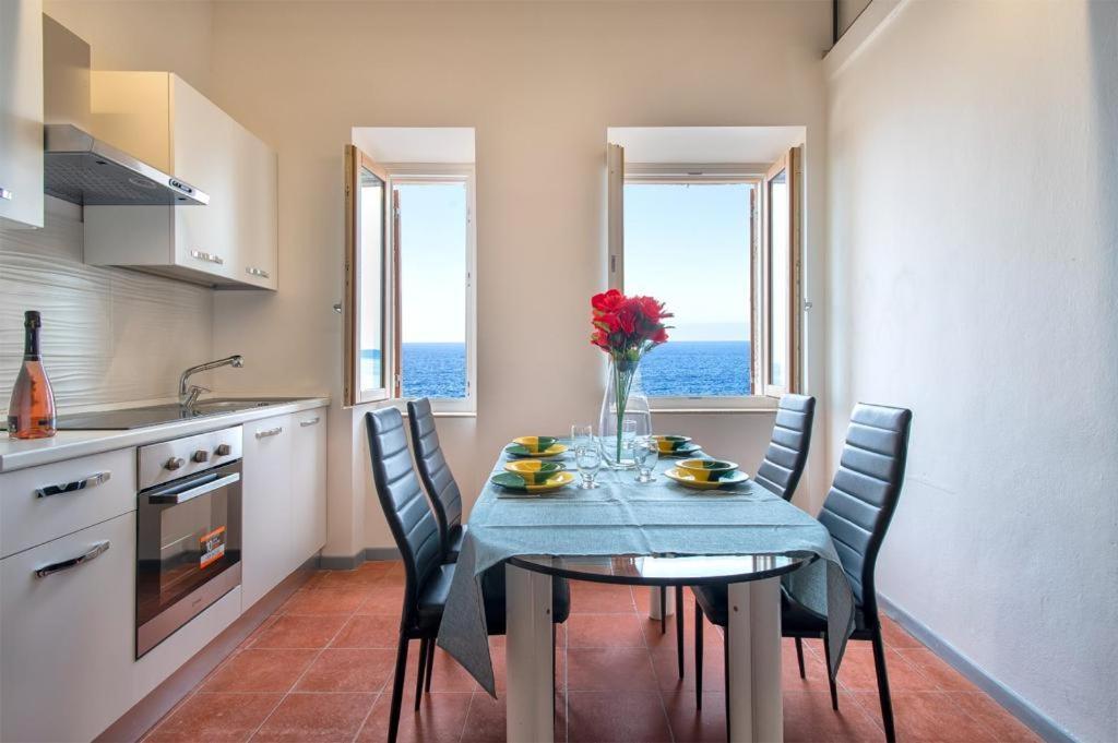 Panoramic Bastioni Sea View Daire Alghero Dış mekan fotoğraf