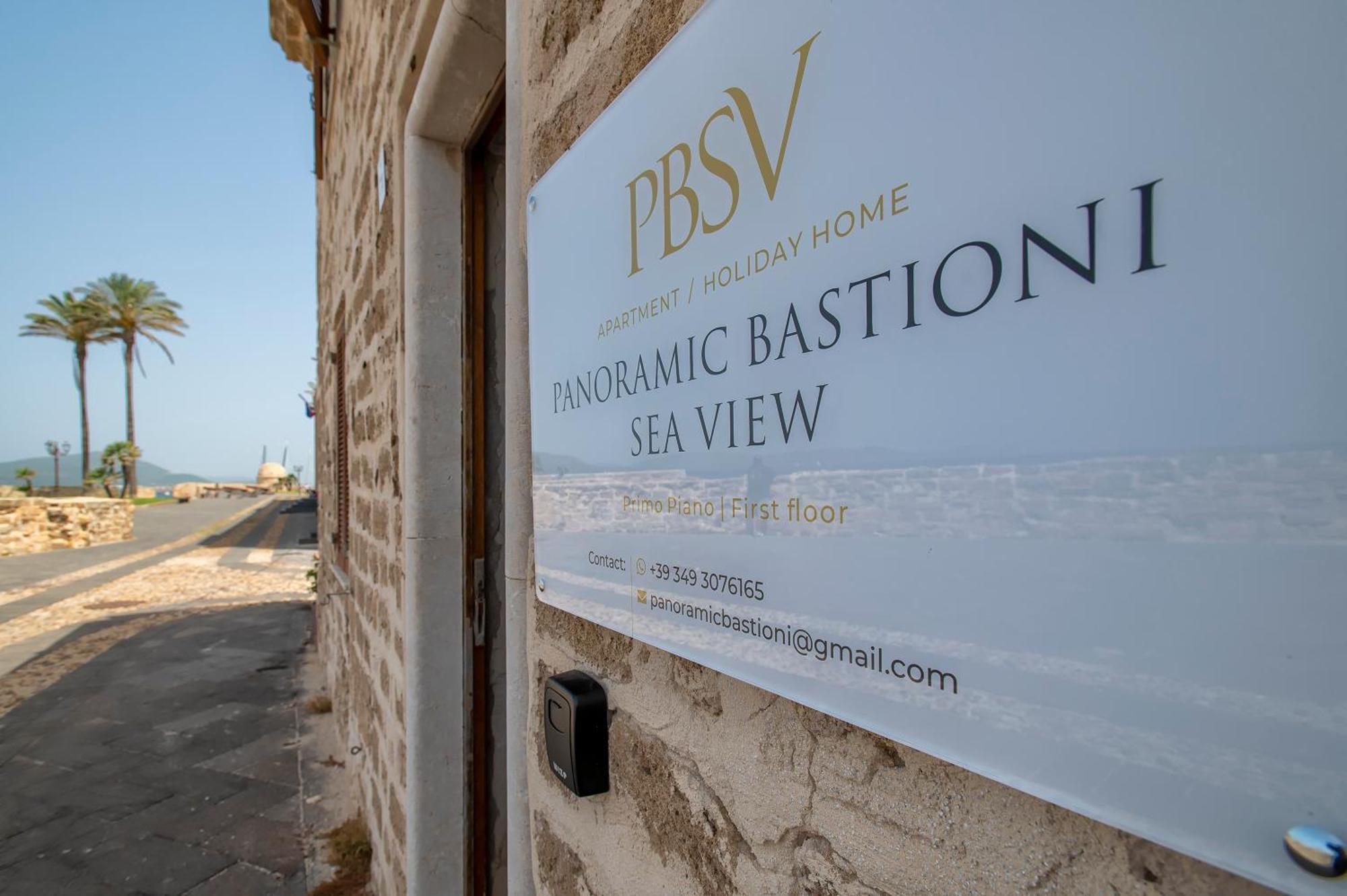 Panoramic Bastioni Sea View Daire Alghero Dış mekan fotoğraf