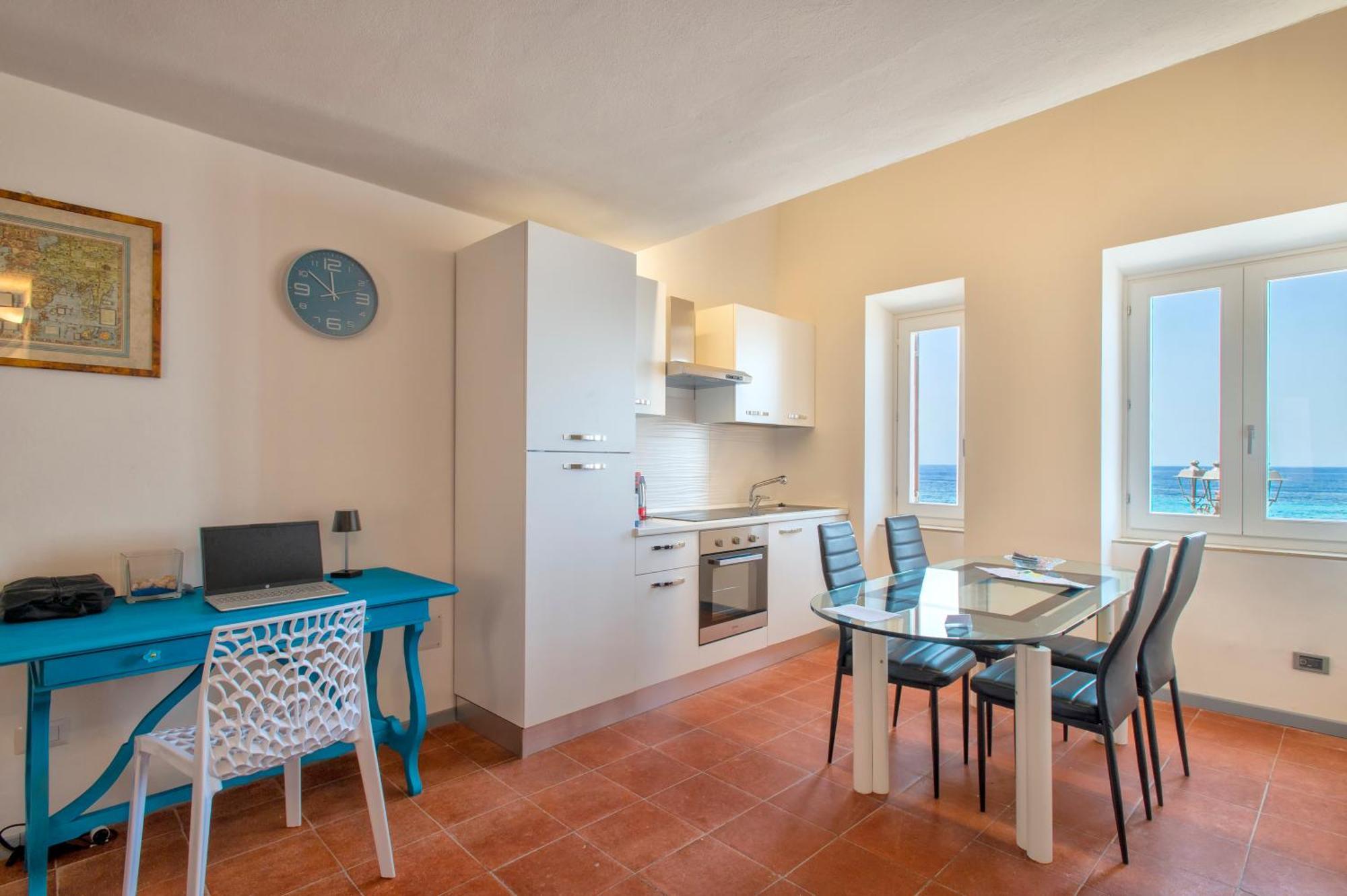 Panoramic Bastioni Sea View Daire Alghero Dış mekan fotoğraf